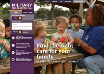 Military parents who are looking for child care, whether they need full-time infant care at a child development center, or after-school programs for a grade schooler, now have a new way to research and request that care and manage waitlists through Militarychildcare.com. It will soon be available on every installation and required throughout the Army.