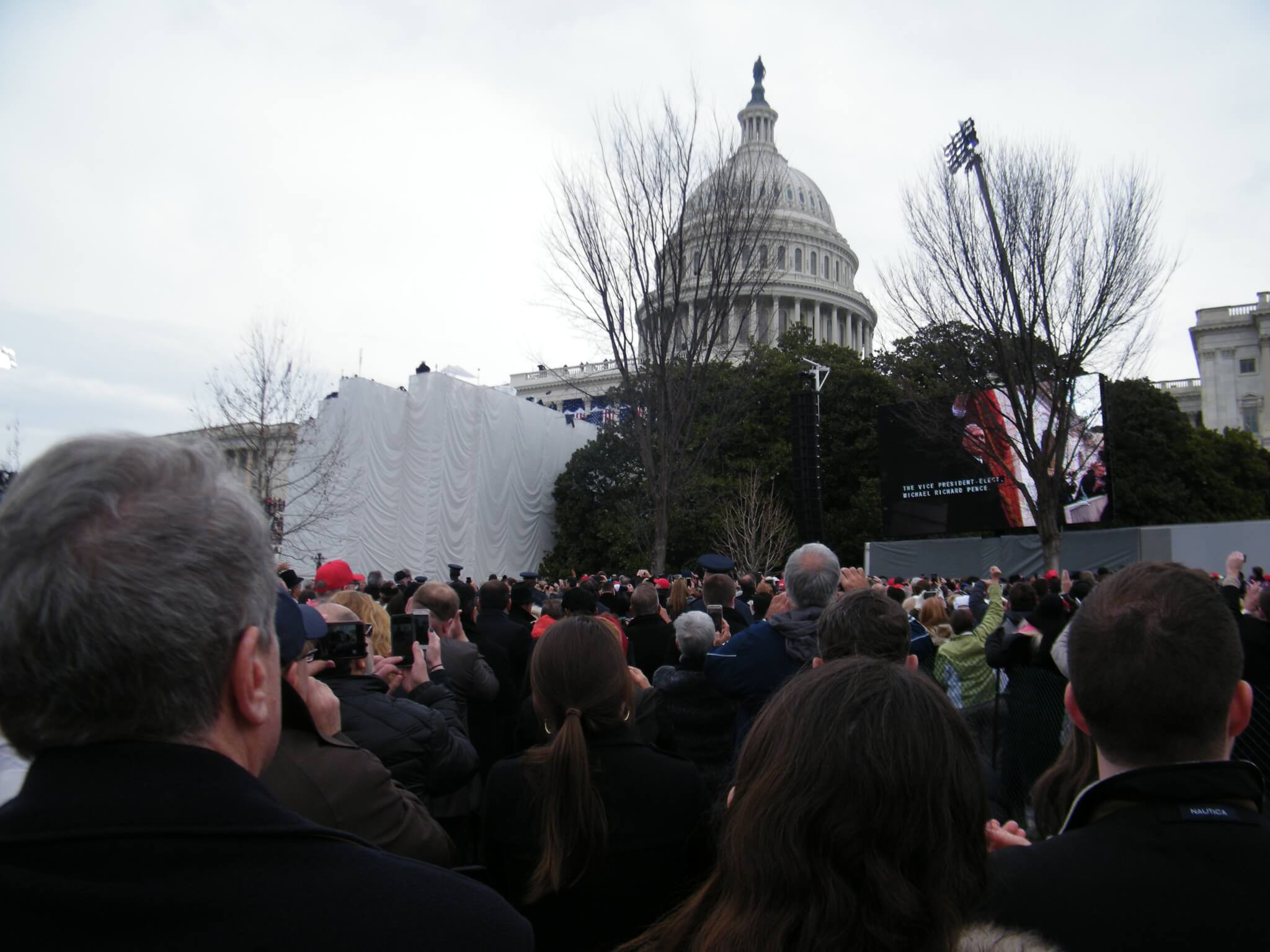 My view of the inauguration