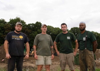 The Veteran Compost team is focused on employing veterans and their family members, and turning food scraps into high-quality compost.