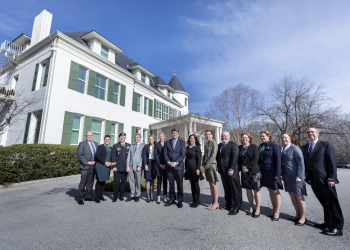 Mrs. Pence hosted key leaders of the PREVENTS public health campaign at the Vice President’s Residence. Photo by Amy Rossetti.