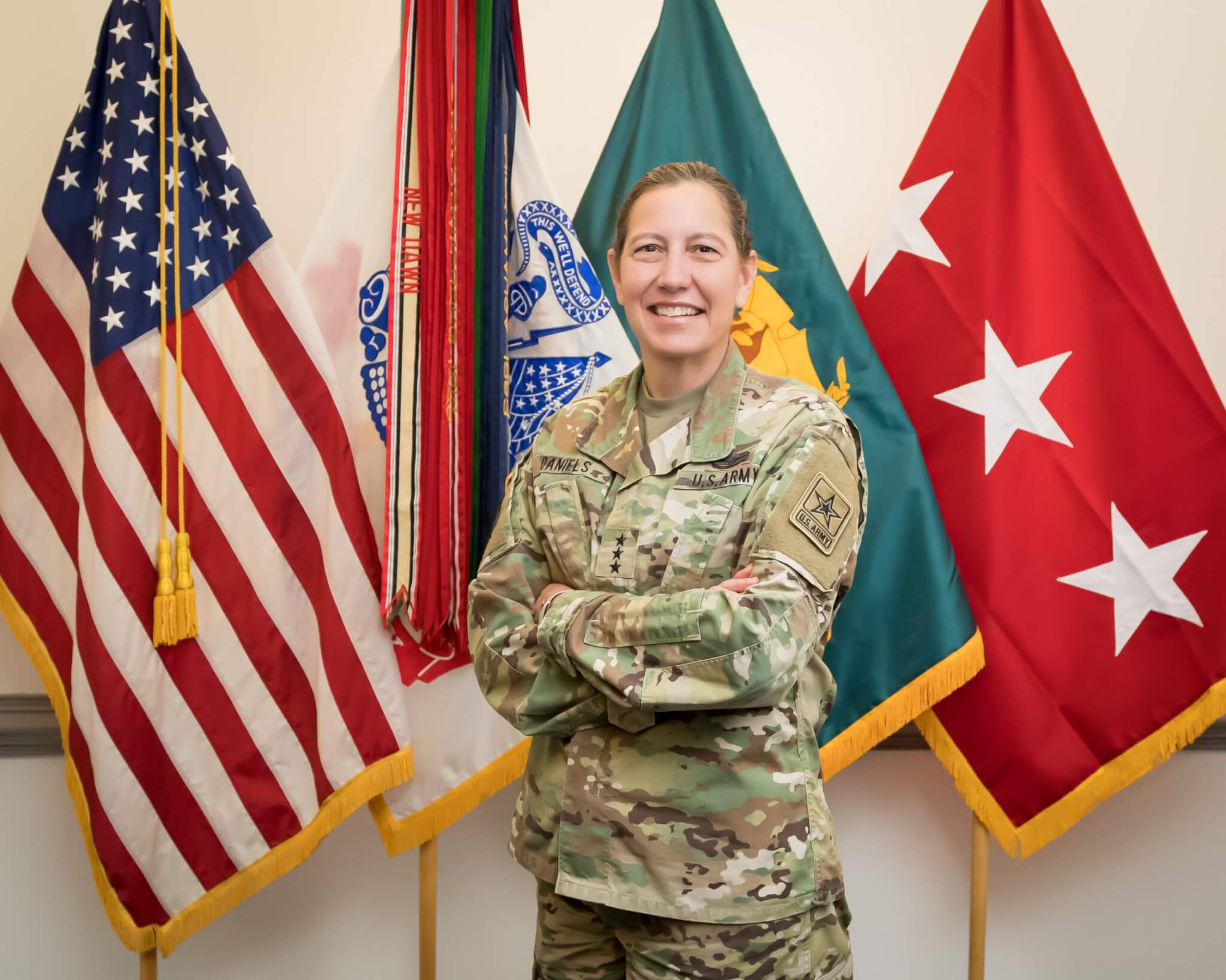 Lt. Gen. Jody Daniels, Chief of Army Reserve. Photos by Trish Alegre-Smith.