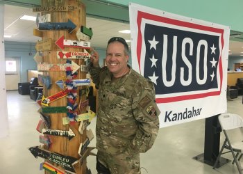 Navy Commander Bob Kurkjian is the Regional President of USO West and responsible for USO operations and fund development in California, Oregon, Washington, Idaho, Nevada, Arizona, Alaska, Utah and Montana. Courtesy photo.
