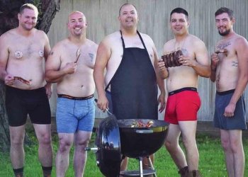 From the 2019 "Barbecue Boy Toys" Calendar. Courtesy of Steve Lulofs