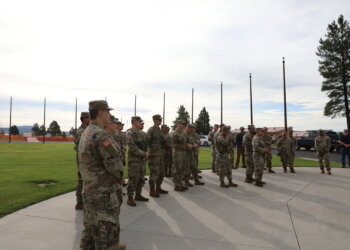 Arizona Army National Guard members competed in a biathlon last year in remembrance of the events that took place on 9/11. Photo by Spc. Micheala Cartrette