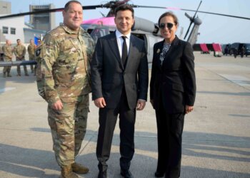 President of Ukraine visits 129th Rescue Wing