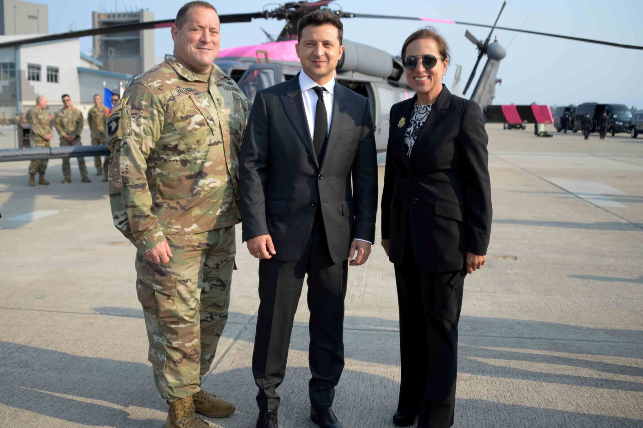 President of Ukraine visits 129th Rescue Wing