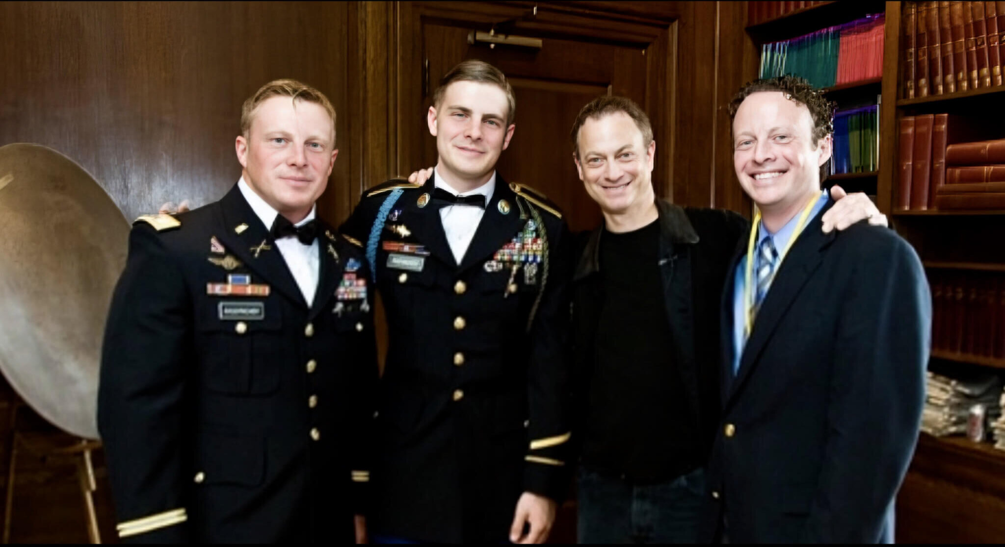 Isaac Rademacher, Joe Rademacher, Gary Sinsie and Jake Rademacher. Photo courtesy of Jake Rademacher.