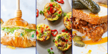 Alston's Southern Chicken Salad Sandwich, Bell Pepper Egg Bites, and Crispy Buttermilk Chicken Sandwich
