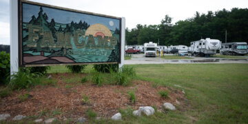 The 66th Force Support Squadron operates a year-round family campground in Bedford, Massachusetts, for military-connected personnel. U.S. Air Force photo by Mark Herlihy.