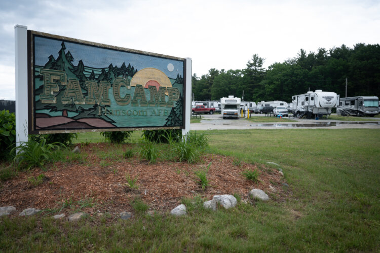 The 66th Force Support Squadron operates a year-round family campground in Bedford, Massachusetts, for military-connected personnel. U.S. Air Force photo by Mark Herlihy.