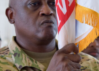 Phillip Stringfield was the 8th command sergeant major for Georgia Army National Guard. Photo by Capt. William Carraway