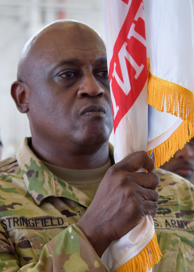 Phillip Stringfield was the 8th command sergeant major for Georgia Army National Guard. Photo by Capt. William Carraway
