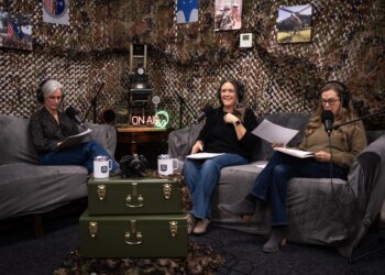 (From L to R): The main hosts of Family Guidons are Charlotte Stilwell, Michelle Matheny and Cathy Bridgers.