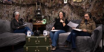 (From L to R): The main hosts of Family Guidons are Charlotte Stilwell, Michelle Matheny and Cathy Bridgers.