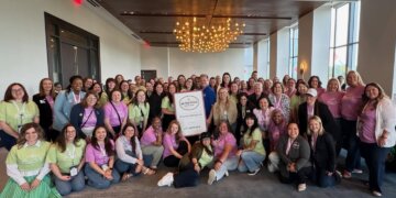 Recipients of the Armed Forces Insurance 2026 Military Spouse of the Year program gather near Washington, DC, this week. Photo courtesy of Facebook/ AFI MSOY