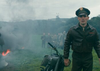 KJ Apa as Jimmy Stewart in "JIMMY." Photo credit: Burns & Co.