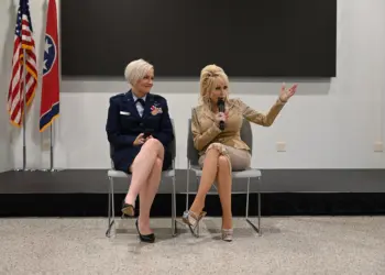 Air Guardsman niece of Dolly Parton reflects on famous aunt, what’s next after military retirement