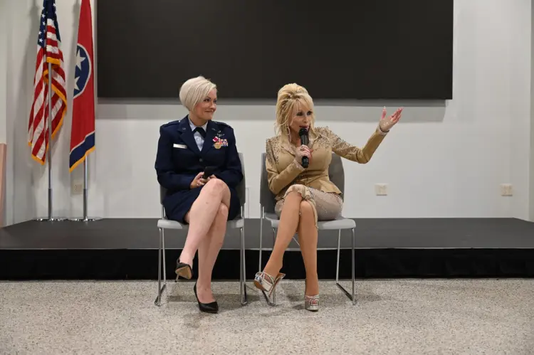 Air Guardsman niece of Dolly Parton reflects on famous aunt, what’s next after military retirement